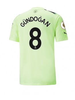 Manchester City Ilkay Gundogan #8 Ausweichtrikot 2022-23 Kurzarm